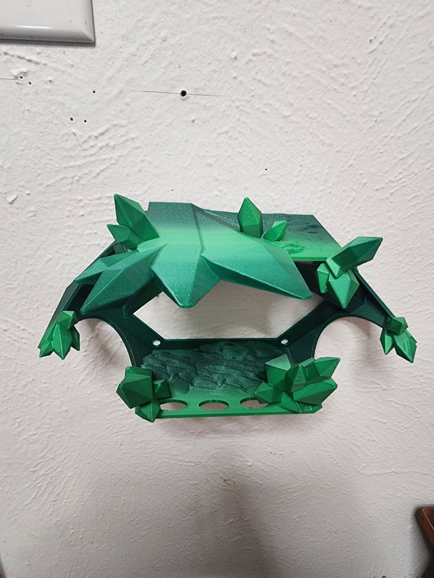 3D printed articulated Mistletoe Dragon