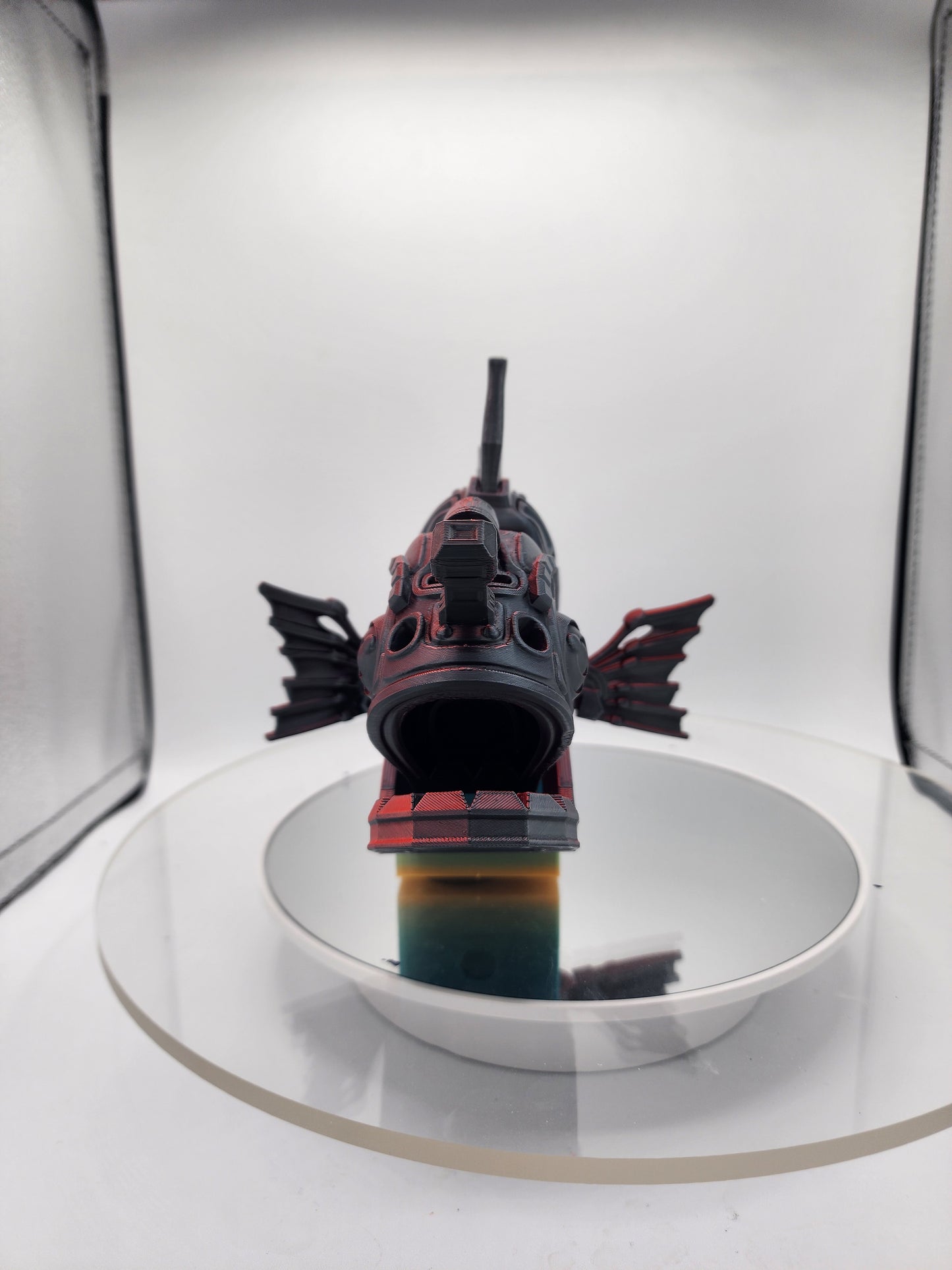 3D printed articulated color-changing Mech-themed Angler Fish.
