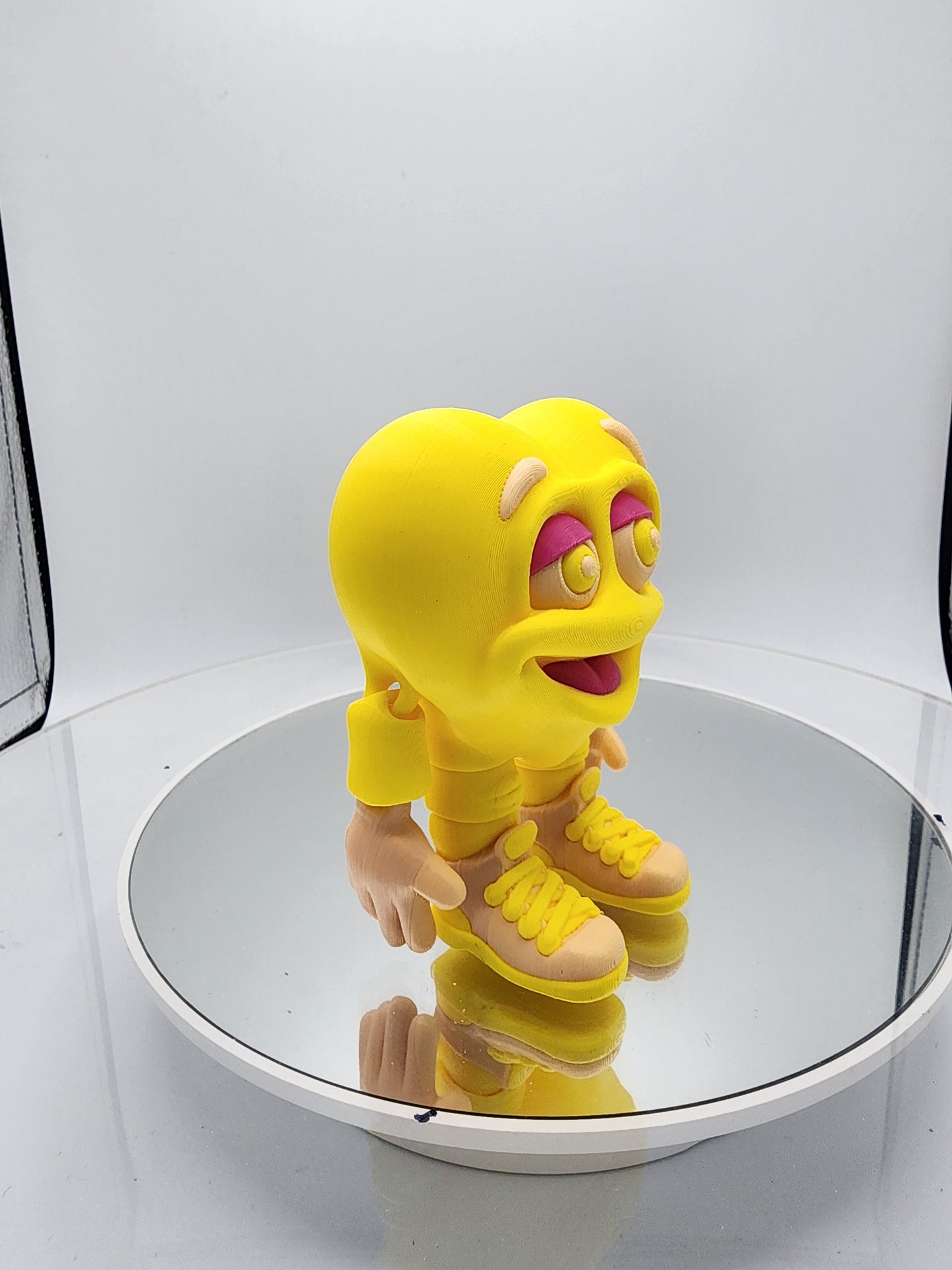 3D printed articulated Valentines Day Herbert the Heart.